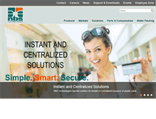 Tablet Screenshot of nbstech.com